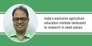 India’s exclusive agriculture education institute dedicated to research in seed spices